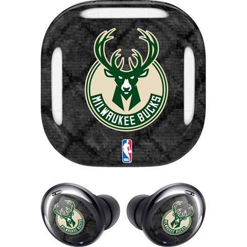 NBA Milwaukee Bucks Rusted Dark Galaxy Buds Pro Skin