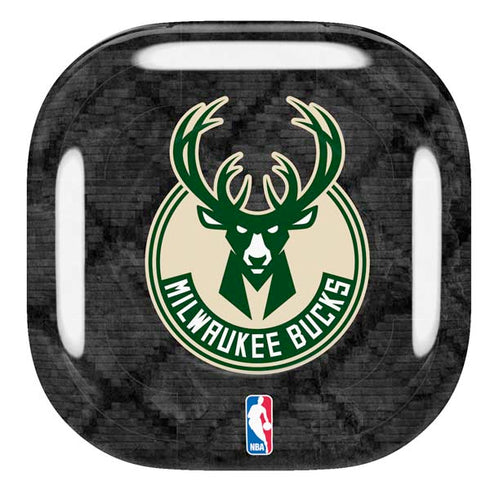 NBA Milwaukee Bucks Rusted Dark Galaxy Buds Pro Skin