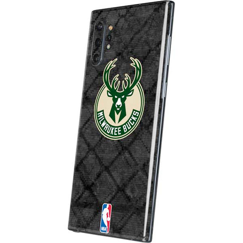 NBA Milwaukee Bucks Rusted Dark Galaxy Note 10 Plus Skin