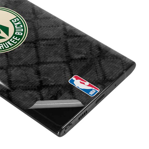 NBA Milwaukee Bucks Rusted Dark Galaxy Note 10 Plus Skin