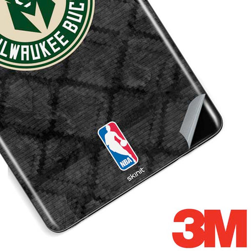 NBA Milwaukee Bucks Rusted Dark Galaxy Note 8 Skin