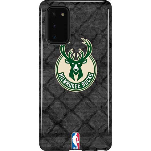 NBA Milwaukee Bucks Rusted Dark Galaxy Note20 5G Pro Case