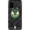 NBA Milwaukee Bucks Rusted Dark Galaxy S20 Plus Pro Case