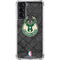 NBA Milwaukee Bucks Rusted Dark Galaxy S21 5G Clear Case