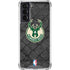 NBA Milwaukee Bucks Rusted Dark Galaxy S21 5G Clear Case