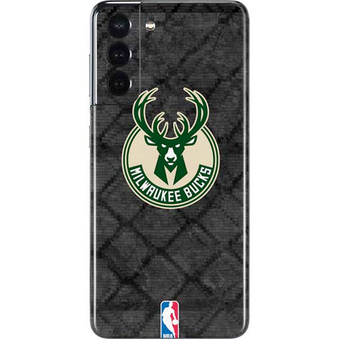 NBA Milwaukee Bucks Rusted Dark Galaxy S21 5G Skin