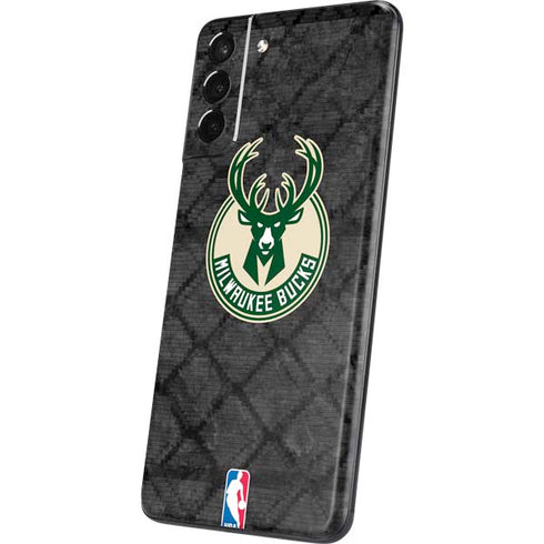 NBA Milwaukee Bucks Rusted Dark Galaxy S21 5G Skin