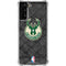 NBA Milwaukee Bucks Rusted Dark Galaxy S21 FE Clear Case