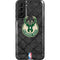 NBA Milwaukee Bucks Rusted Dark Galaxy S21 FE Pro Case