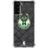 NBA Milwaukee Bucks Rusted Dark Galaxy S21 Plus 5G Clear Case