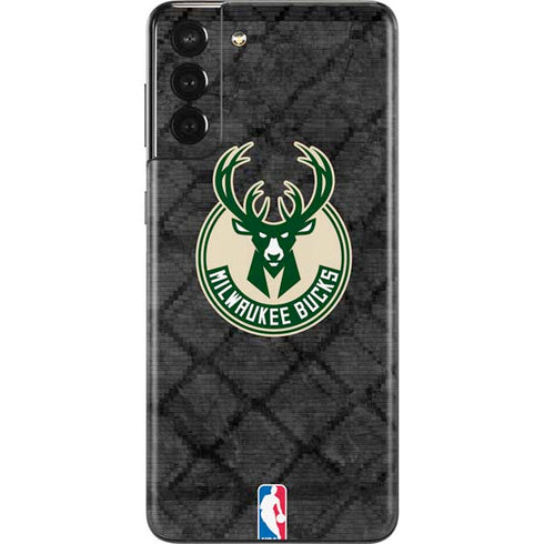 NBA Milwaukee Bucks Rusted Dark Galaxy S21 Plus 5G Skin