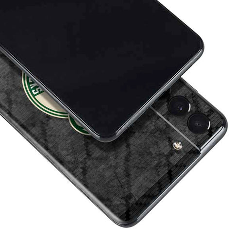 NBA Milwaukee Bucks Rusted Dark Galaxy S21 Plus 5G Skin