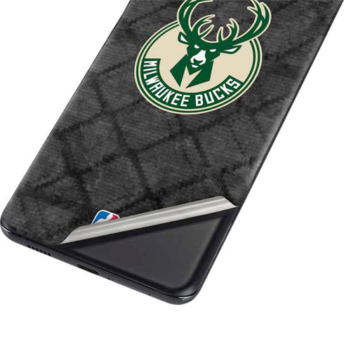 NBA Milwaukee Bucks Rusted Dark Galaxy S21 Plus 5G Skin