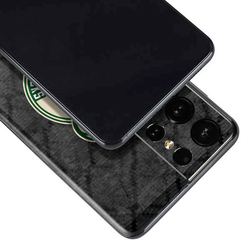 NBA Milwaukee Bucks Rusted Dark Galaxy S21 Ultra 5G Skin