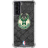 NBA Milwaukee Bucks Rusted Dark Galaxy S22 Clear Case