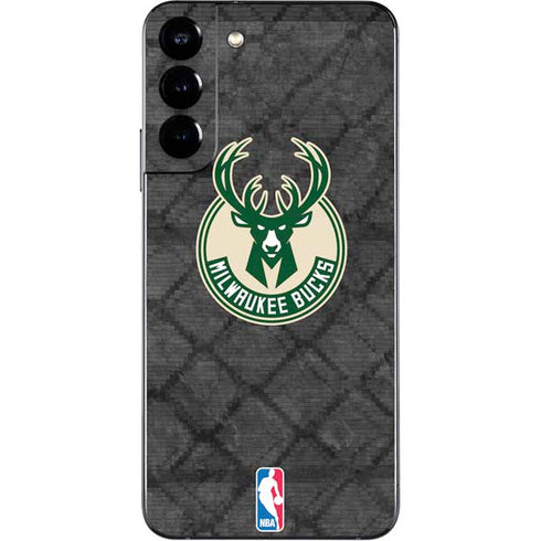 NBA Milwaukee Bucks Rusted Dark Galaxy S22 Plus Skin