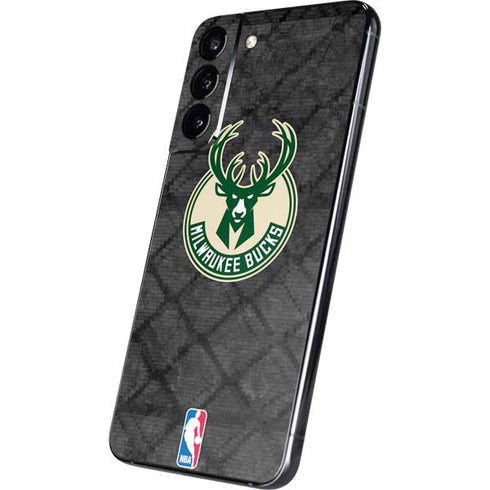 NBA Milwaukee Bucks Rusted Dark Galaxy S22 Plus Skin