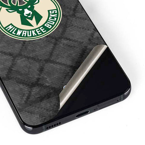 NBA Milwaukee Bucks Rusted Dark Galaxy S22 Plus Skin
