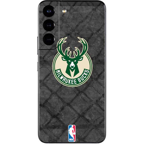 NBA Milwaukee Bucks Rusted Dark Galaxy S22 Skin
