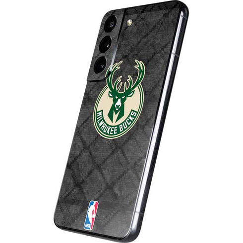 NBA Milwaukee Bucks Rusted Dark Galaxy S22 Skin