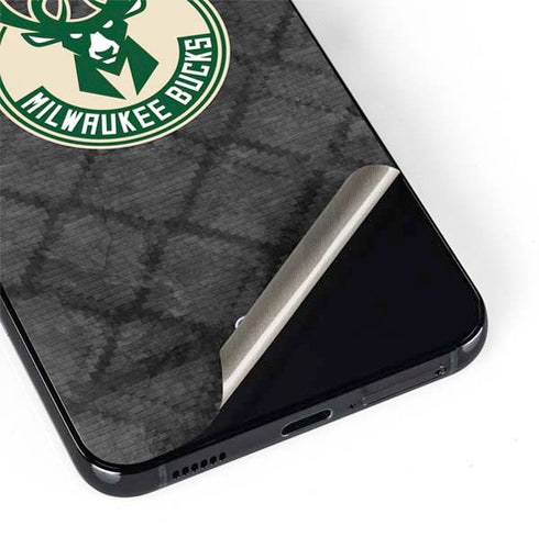 NBA Milwaukee Bucks Rusted Dark Galaxy S22 Skin