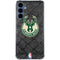 NBA Milwaukee Bucks Rusted Dark Galaxy S24 Clear Case