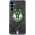 NBA Milwaukee Bucks Rusted Dark Galaxy S24 Clear Case
