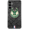 NBA Milwaukee Bucks Rusted Dark Galaxy S24 Plus Clear Case