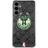 NBA Milwaukee Bucks Rusted Dark Galaxy S24 Plus Clear Case