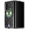 NBA Milwaukee Bucks Rusted Dark Galaxy Z Fold4 5G Clear Case