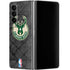 NBA Milwaukee Bucks Rusted Dark Galaxy Z Fold4 5G Skin