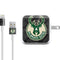 NBA Milwaukee Bucks Rusted Dark iPad Charger (10W USB) Skin