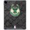 NBA Milwaukee Bucks Rusted Dark iPad Pro 12.9in (2020) Clear Case