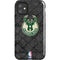 NBA Milwaukee Bucks Rusted Dark iPhone 11 Impact Case