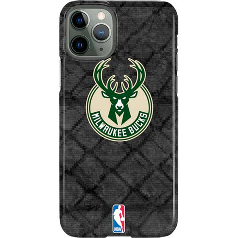 NBA Milwaukee Bucks Rusted Dark iPhone 11 Pro Lite Case