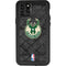 NBA Milwaukee Bucks Rusted Dark iPhone 11 Pro Max Waterproof Case