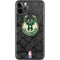 NBA Milwaukee Bucks Rusted Dark iPhone 11 Pro Skin