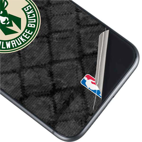 NBA Milwaukee Bucks Rusted Dark iPhone 11 Skin