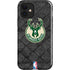 NBA Milwaukee Bucks Rusted Dark iPhone 12 Impact Case
