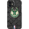 NBA Milwaukee Bucks Rusted Dark iPhone 12 Mini Lite Case