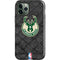 NBA Milwaukee Bucks Rusted Dark iPhone 12 Pro Impact Case