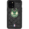 NBA Milwaukee Bucks Rusted Dark iPhone 12 Pro Max Waterproof Case