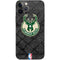 NBA Milwaukee Bucks Rusted Dark iPhone 12 Pro Skin