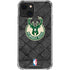 NBA Milwaukee Bucks Rusted Dark iPhone 13 Clear Case