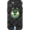 NBA Milwaukee Bucks Rusted Dark iPhone 13 Impact Case