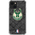 NBA Milwaukee Bucks Rusted Dark iPhone 13 Mini Clear Case