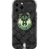 NBA Milwaukee Bucks Rusted Dark iPhone 13 Pro Max Impact Case