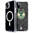 NBA Milwaukee Bucks Rusted Dark iPhone 14 MagSafe Case