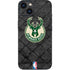 NBA Milwaukee Bucks Rusted Dark iPhone 15 Plus Skin