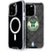 NBA Milwaukee Bucks Rusted Dark iPhone 15 Pro MagSafe Case